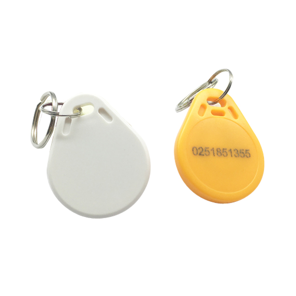 Waterproof ABS RFID Smart Keyfobs Customized ID Keychain for Access Control