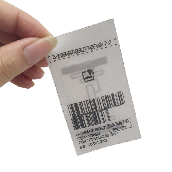 Washer wrinkle fabric rfid laundry tags