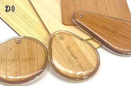 NFC Wooden Epoxy Tag NFC Wooden Epoxy Tag