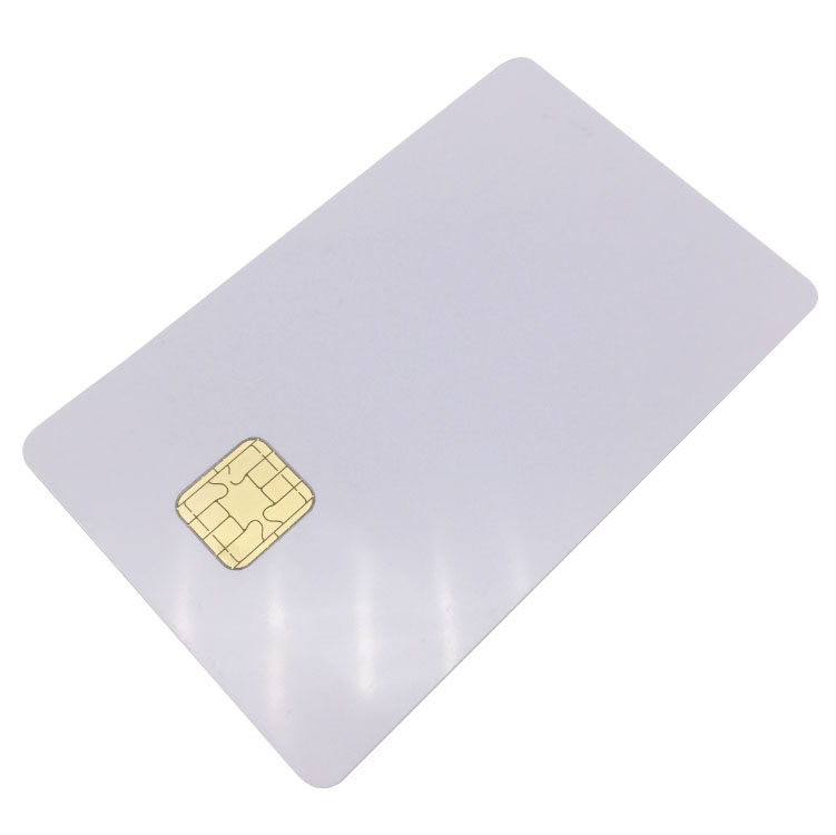 CPU Java J2A040 Smart Card Dual Interface bank card with EMV for Financial sector