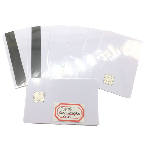 Dual Interface J3D081 Card EMV Bank card CPU Financial cards