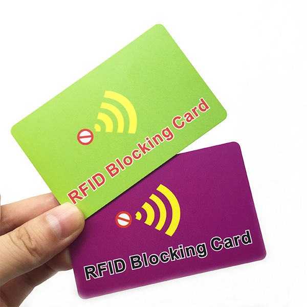 Anti-theft RFID Scanner Blocking Card Credit Debit card protector