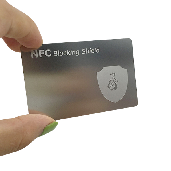 Engraved metal card Stainless Steel NFC Custom printing Metal cards Metal ID Card