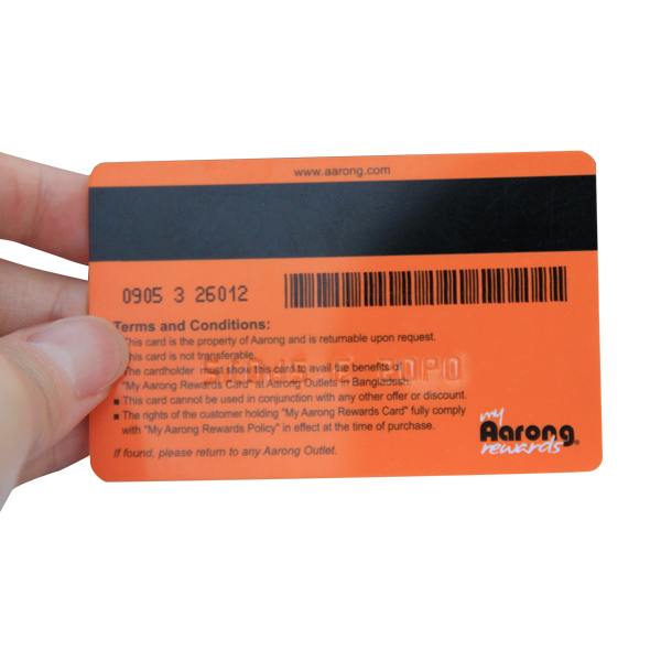 Plastic PVC Magnetic Stripe card PVC card printing