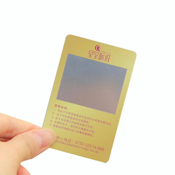 Thermal transfer Rewritable name Card PVC business card Customized