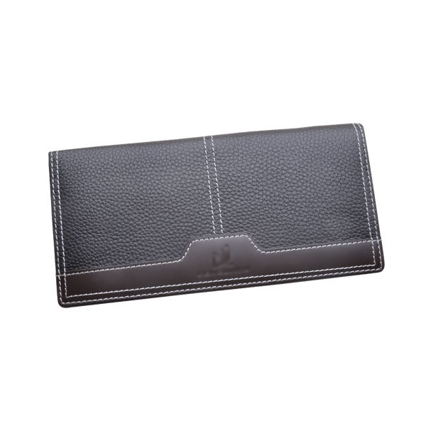 US Best selling OEM logo genuine leather RFID blocking wallet