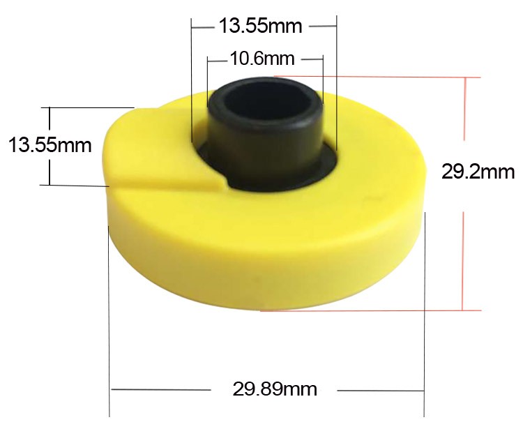 134.2Khz 125Khz Round Pig RFID Ear Tag