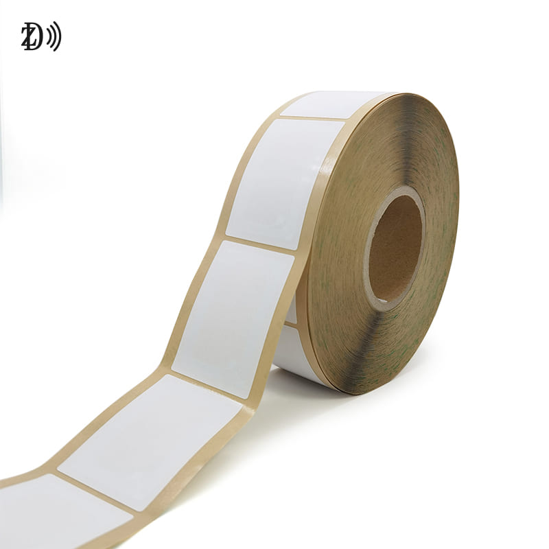 Waterproof RFID Paper Roll Programmable 13.56Mhz ICODE HF/NFC RFID Sticker Tags