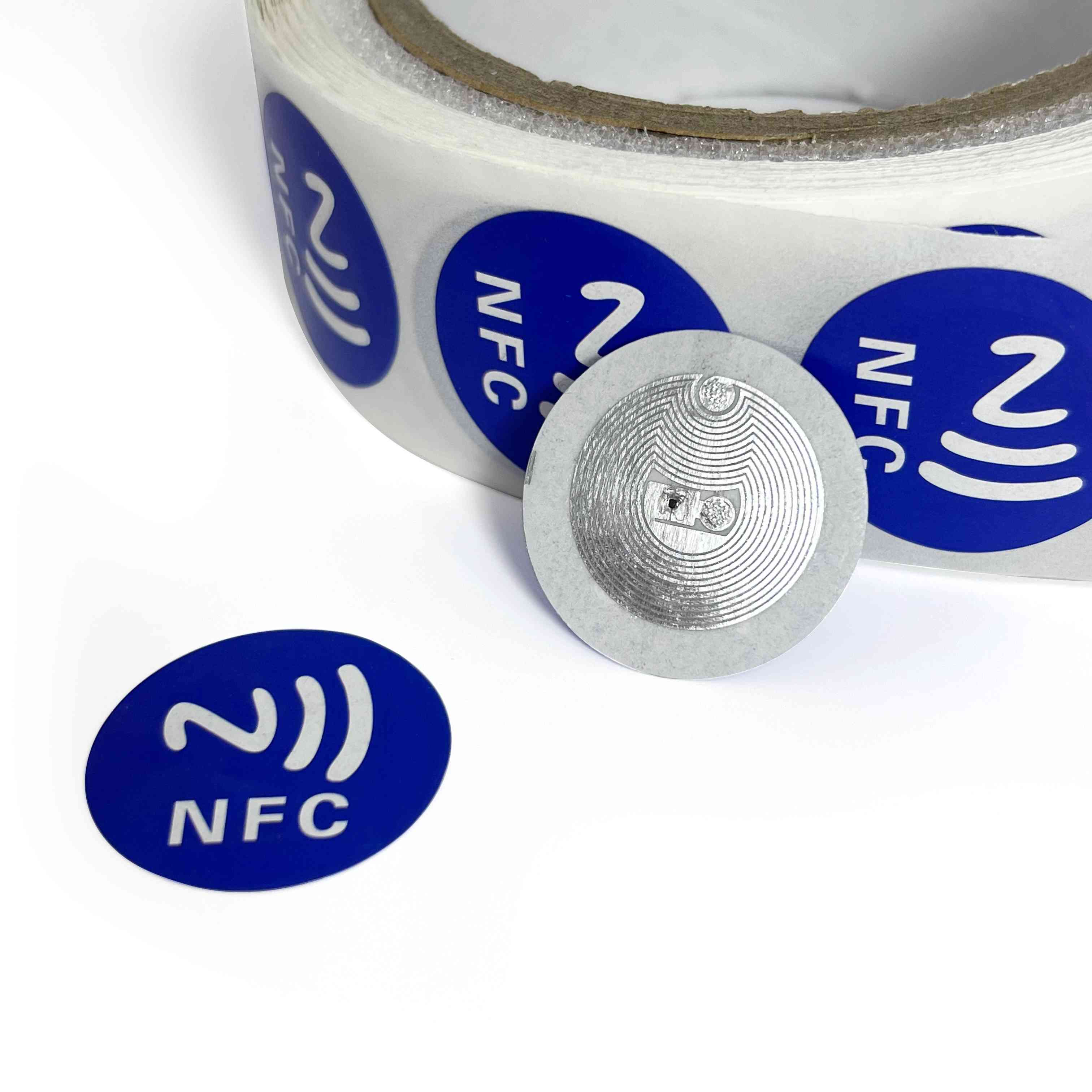 13.56MHz Waterproof RFID HF Tag Printing Customized RFID NFC Sticker
