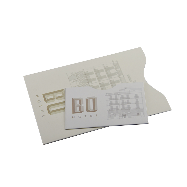 RFID Protector Smart Card Information Security Coated Paper RFID Blocking Sleeve, Card Holder