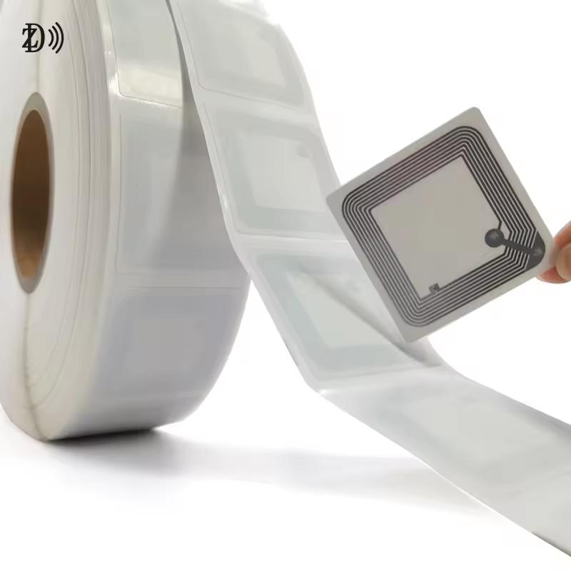 13.56MHz ICODE SLIX RFID Tag for Library Book Management RFID Label