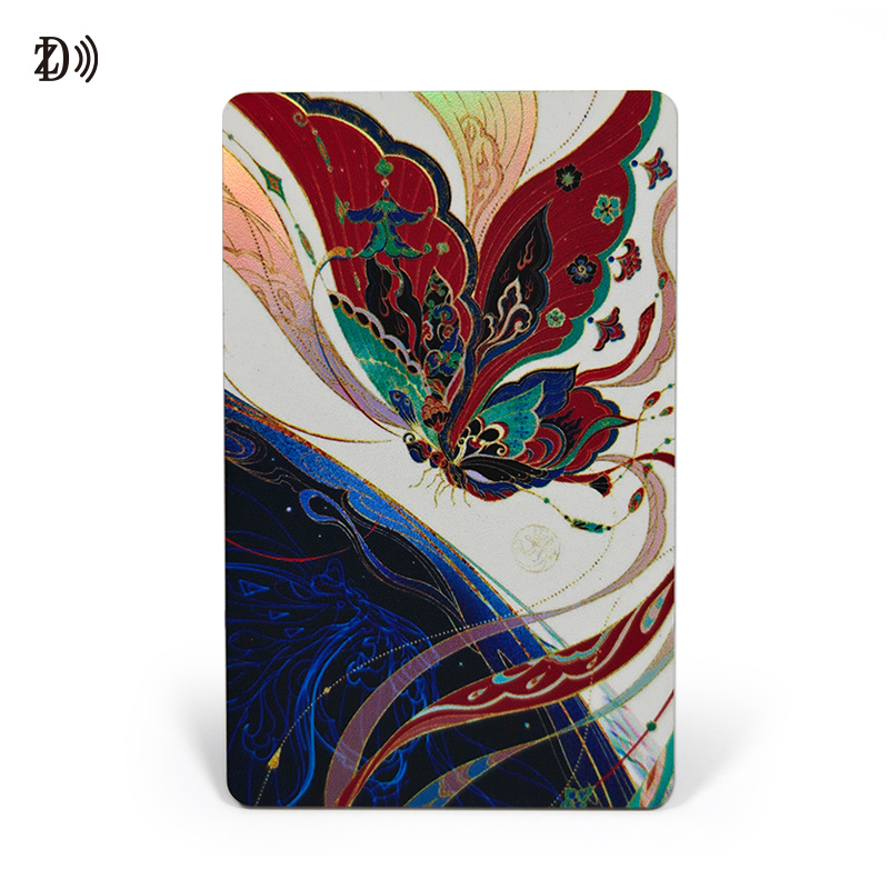 NFC Hologram UV Embossed Card