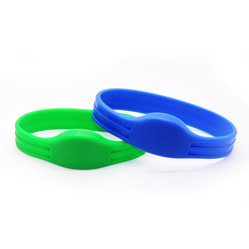 ZD-04 Custom LOGO 13.56Mhz NTAG213 NTAG215 NFC Bracelet RFID Wristband