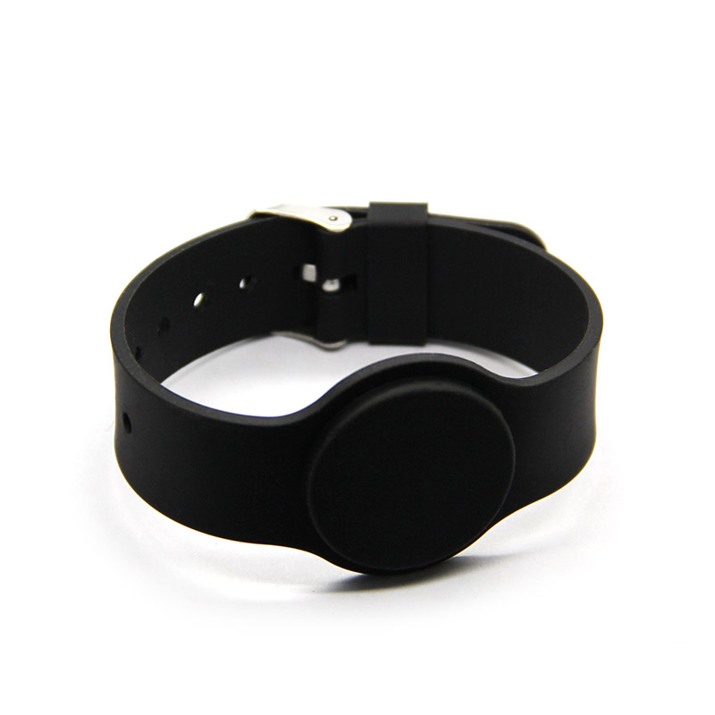 ZD-09 Printable Waterproof MIFARE Ultralight EV1 RFID Silicone Wristband for Events Ticketing