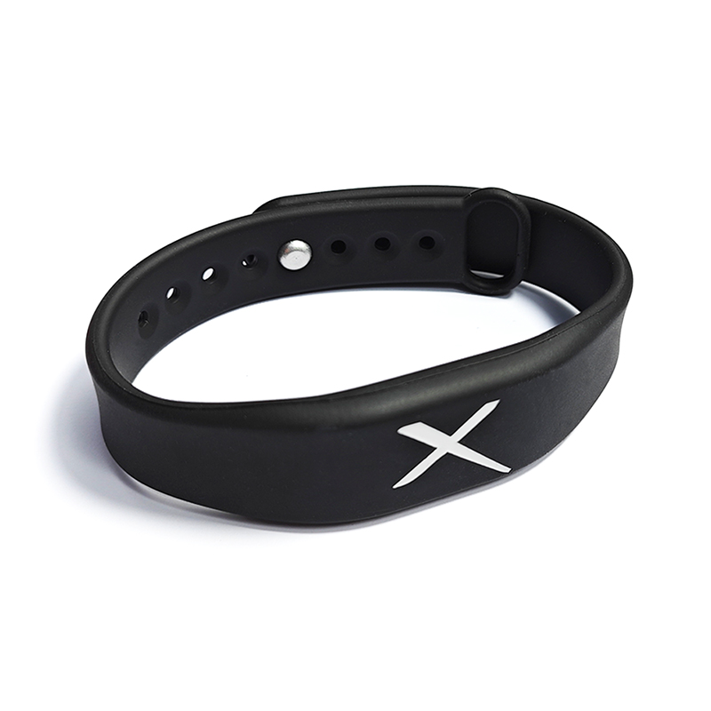 ZD-16 Customized LOGO Waterproof Cashless Payment Silicone Wristband