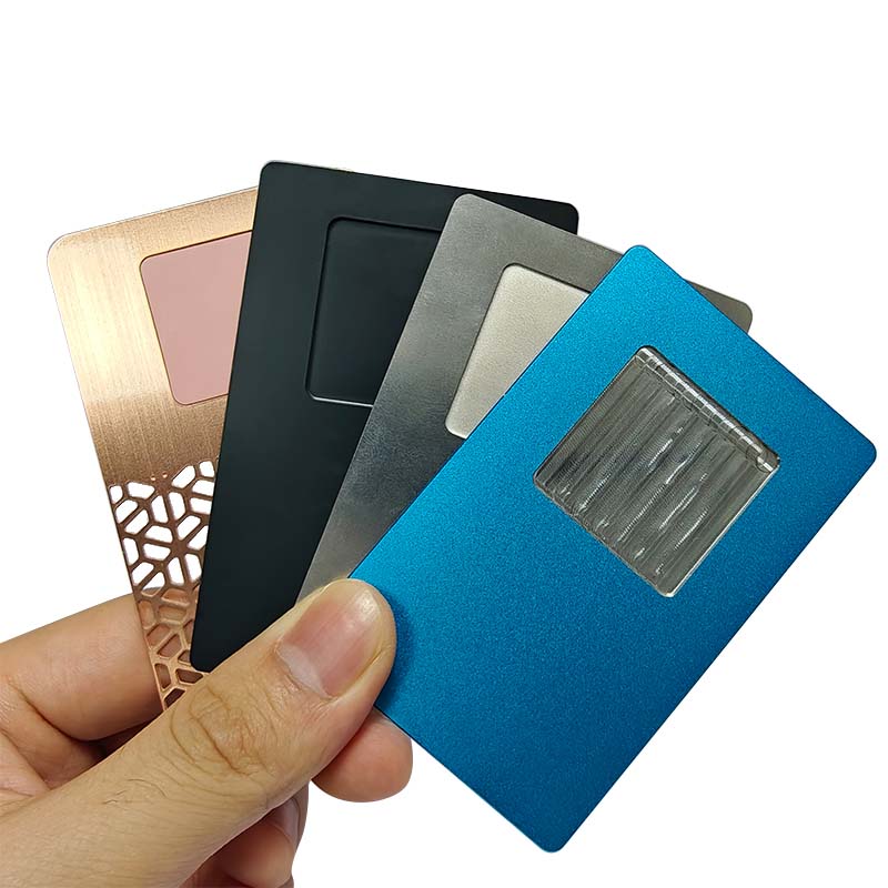 OEM/ODM NFC Metal Card Stainless Steel Custom Sublimation Metal Business NFC Metal Card