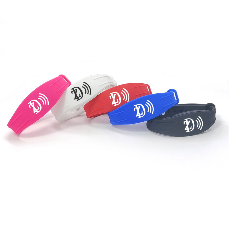 ZD-15  Adjustable 13.56MHz Passive Silicone NFC Bracelet