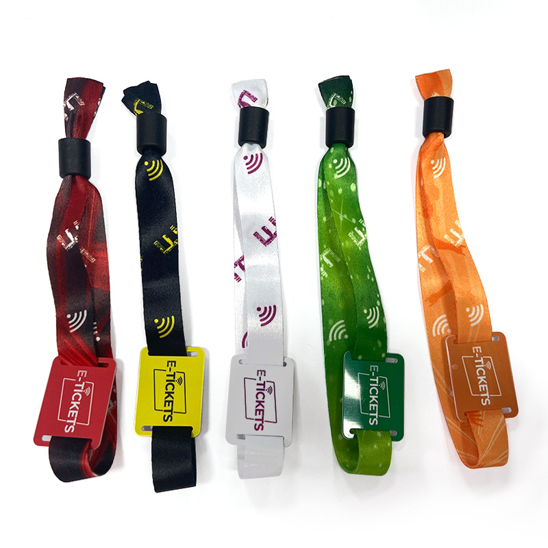 Fabric Bracelet Festival Woven Cloth Wristbands