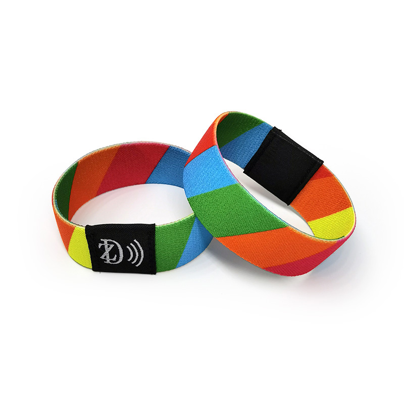 RFID Woven Elastic Bracelet