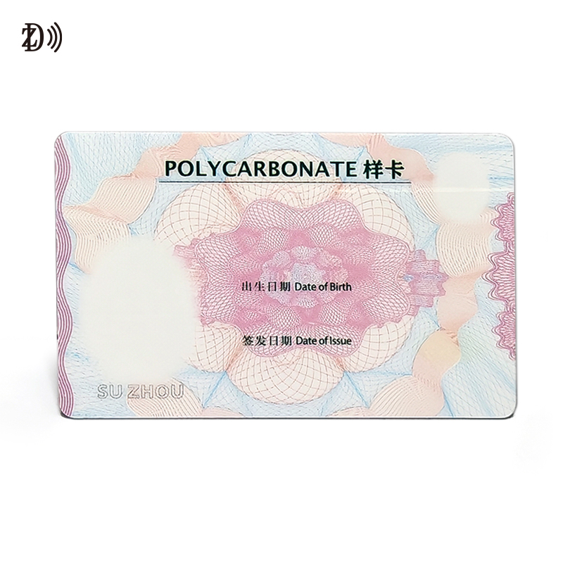 PC Card Identification Staff Student Polycarbonate ID Card