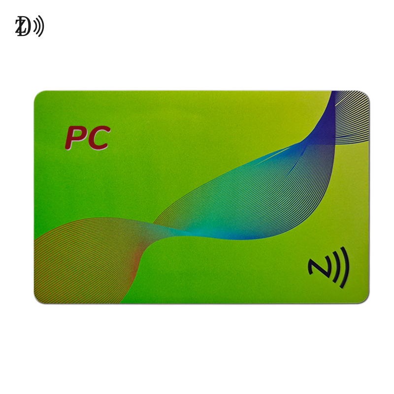 Factory Outlet Printable 100% Pure Polycarbonate Blank PC Card/White PVC EM4100 Chip Card