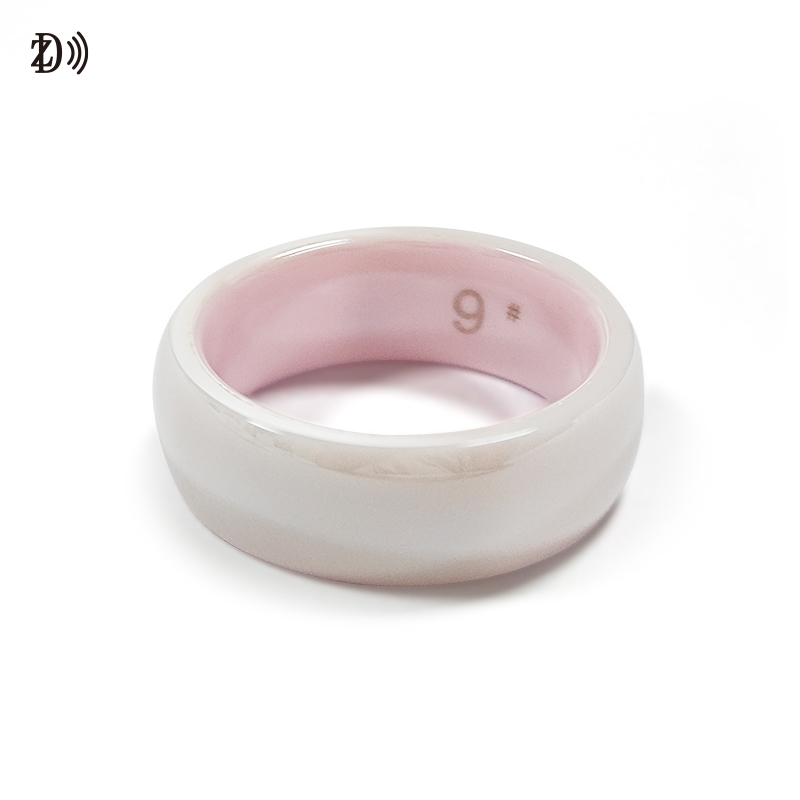 NFC Smart Ring Ceramic HF 13.56mhz RFID Ring NFC Tag213 Wearable Smart Ring