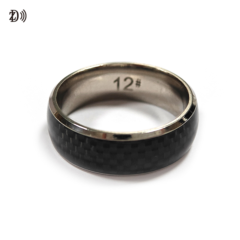 Finger Ring RFID Custom Access Control Key 13.56Mhz Passive Ceramic RFID NFC Rings