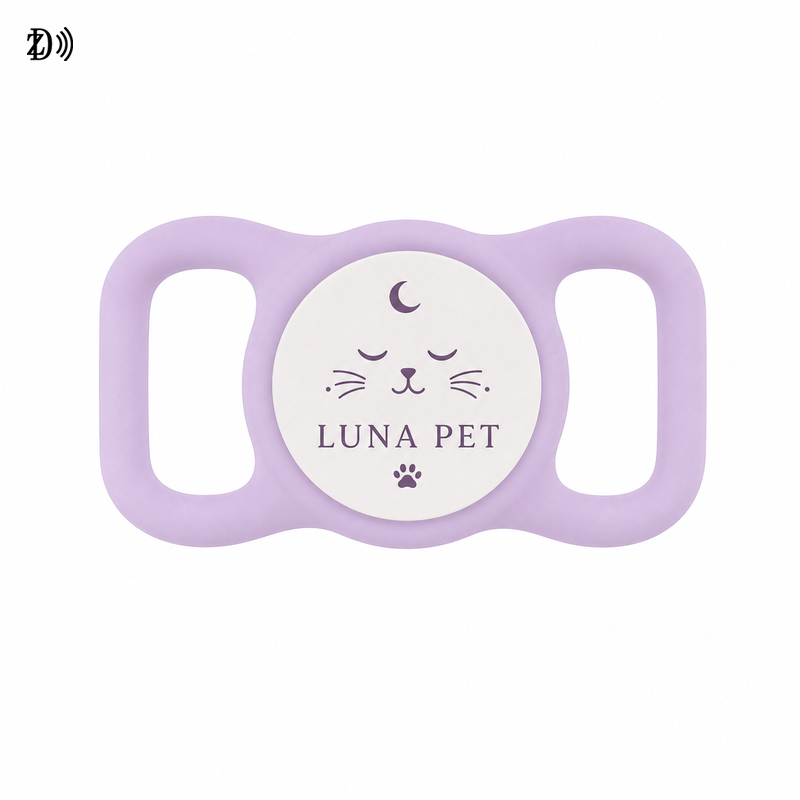 NFC Cat Silicone Pet Tag �C Custom Kitty Link Smart ID Tag